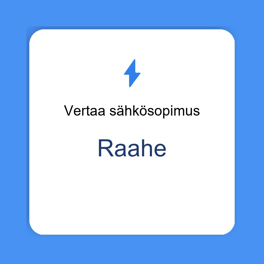 sähkösopimus Raahe