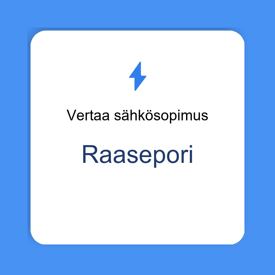 sähkösopimus Raasepori