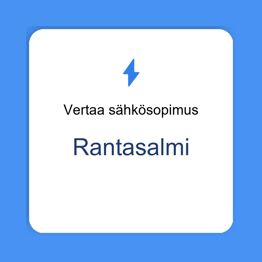 sähkösopimus Rantasalmi