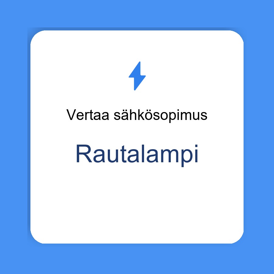 sähkösopimus Rautalampi