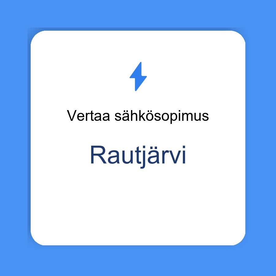 sähkösopimus Rautjärvi