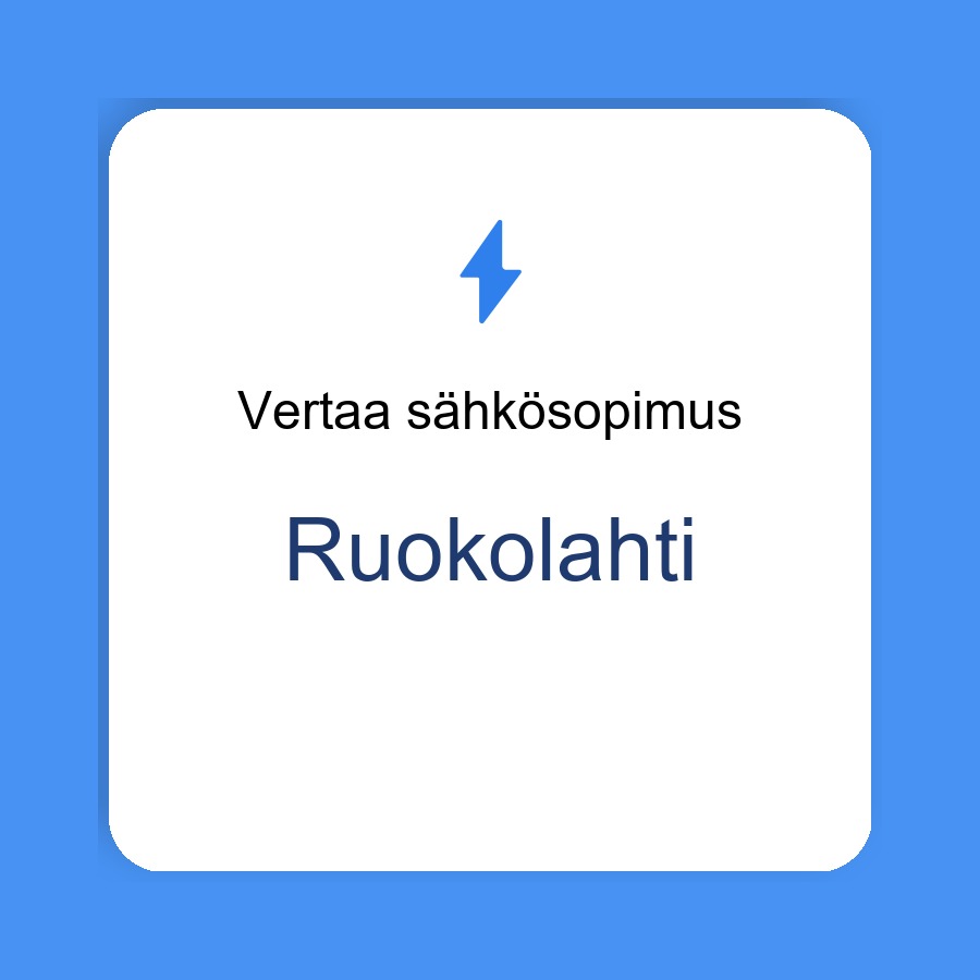 sähkösopimus Ruokolahti