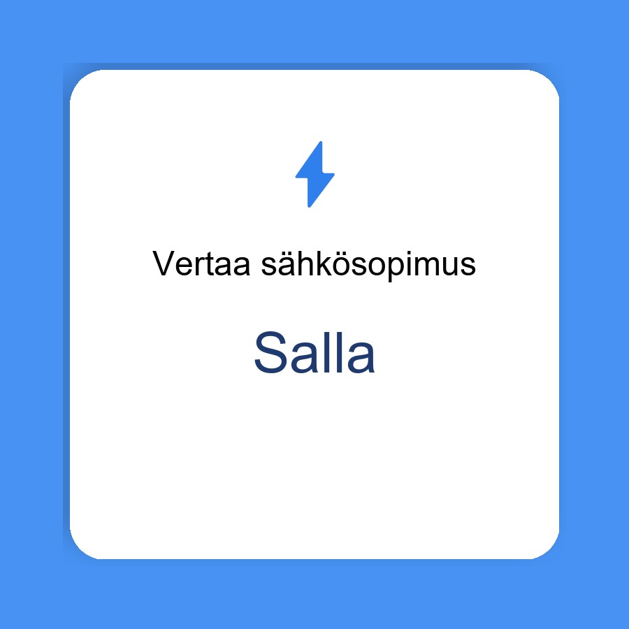 sähkösopimus Salla