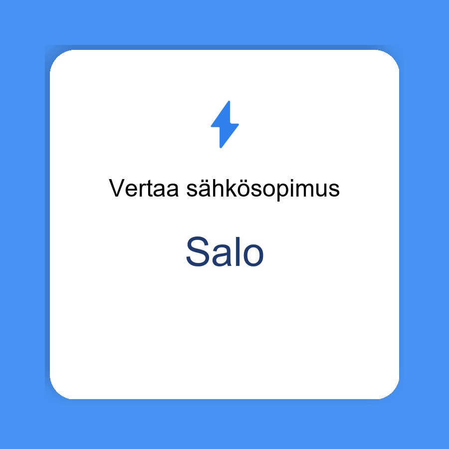 sähkösopimus Salo