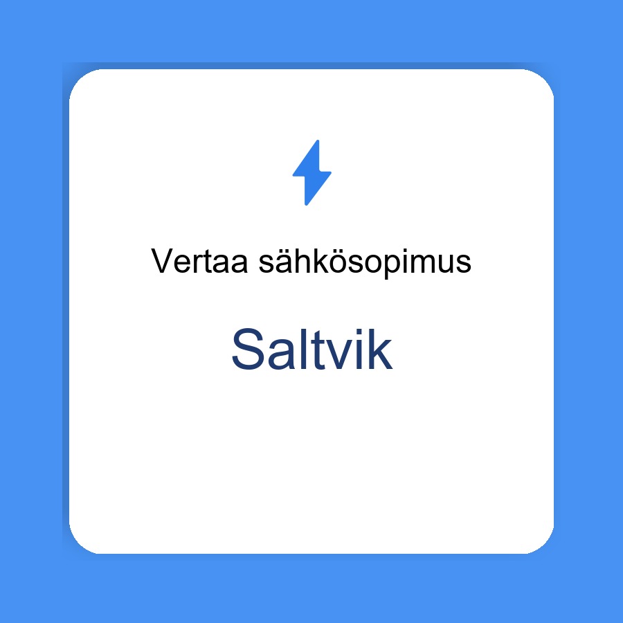 sähkösopimus Saltvik