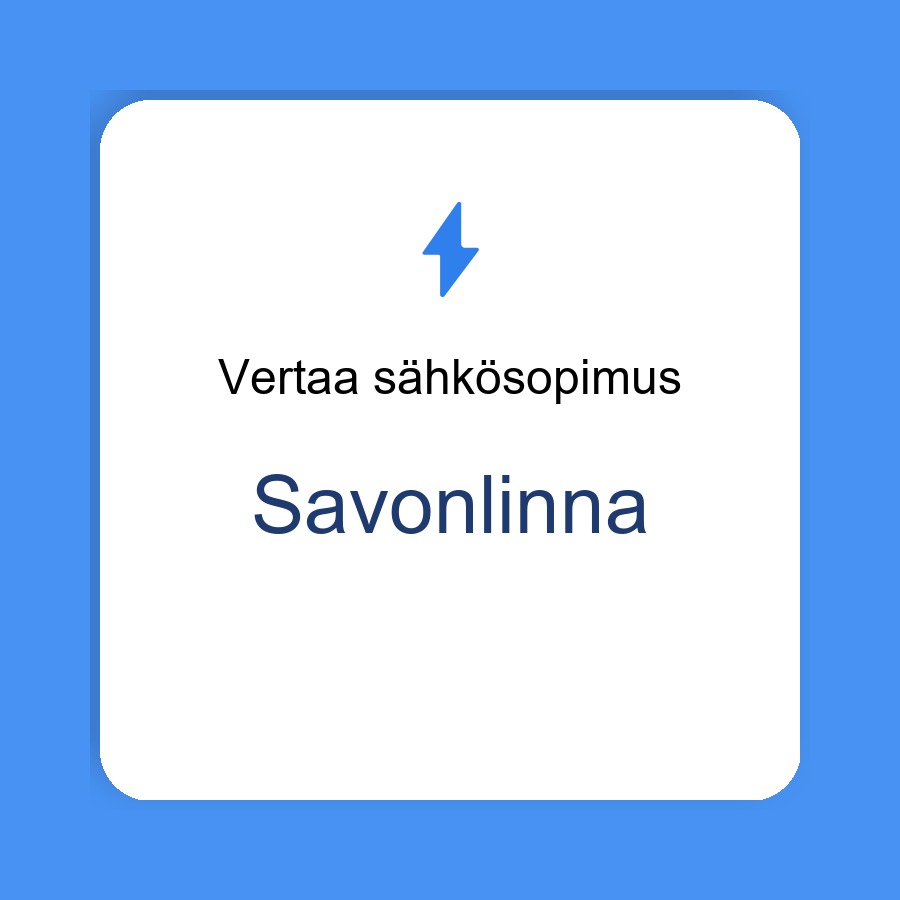 sähkösopimus Savonlinna