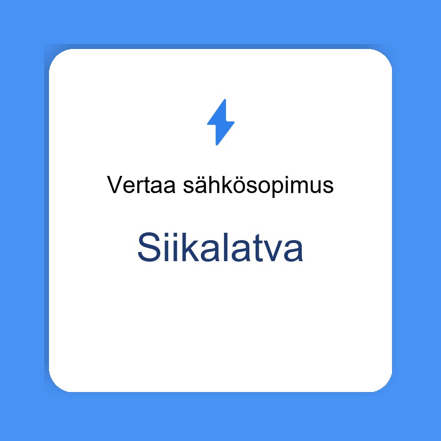 sähkösopimus Siikalatva
