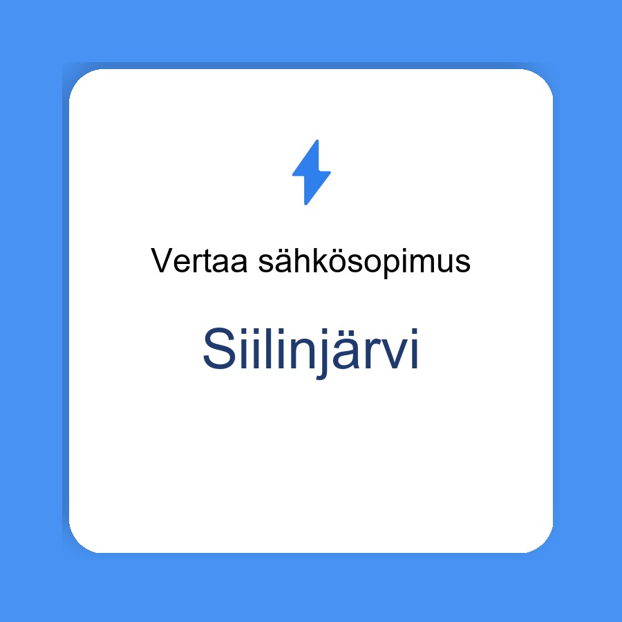 sähkösopimus Siilinjärvi
