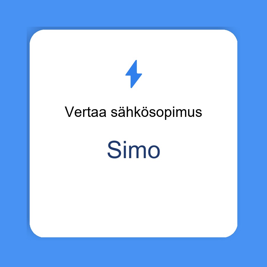sähkösopimus Simo