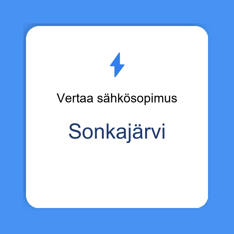 sähkösopimus Sonkajärvi
