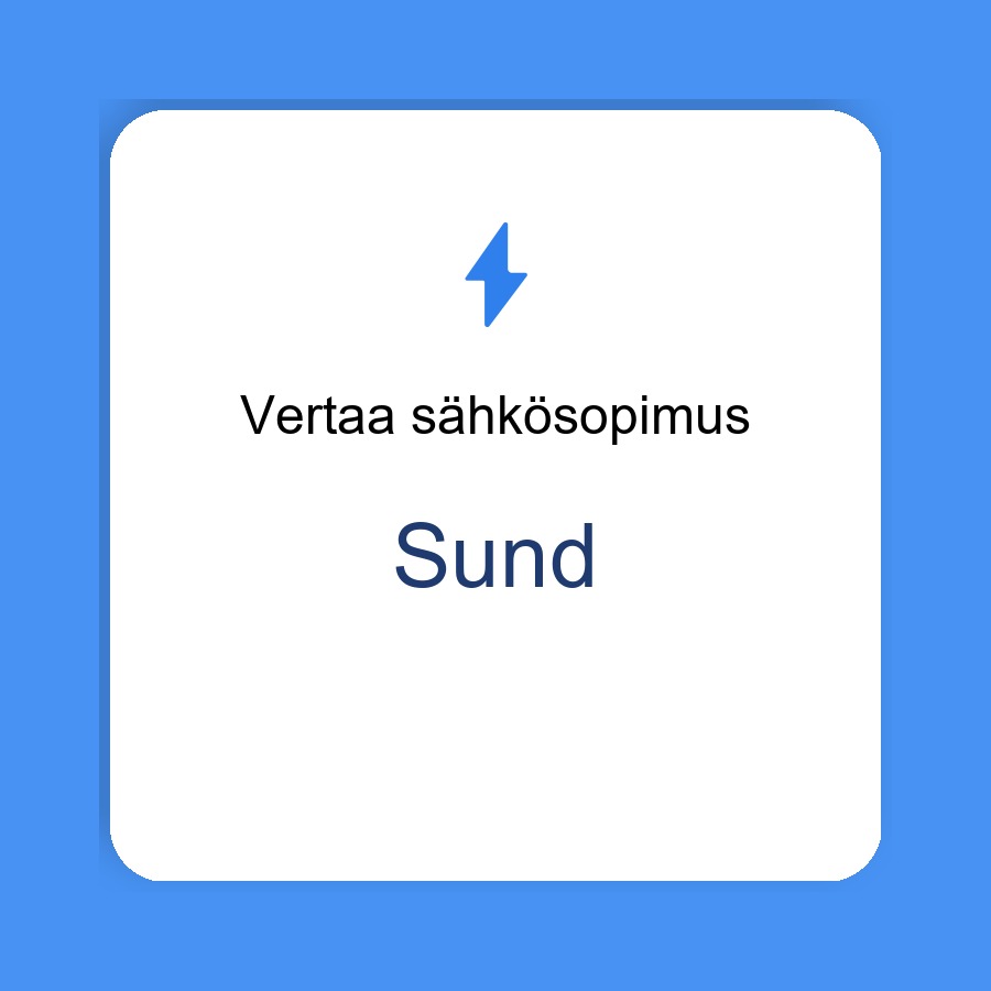 sähkösopimus Sund