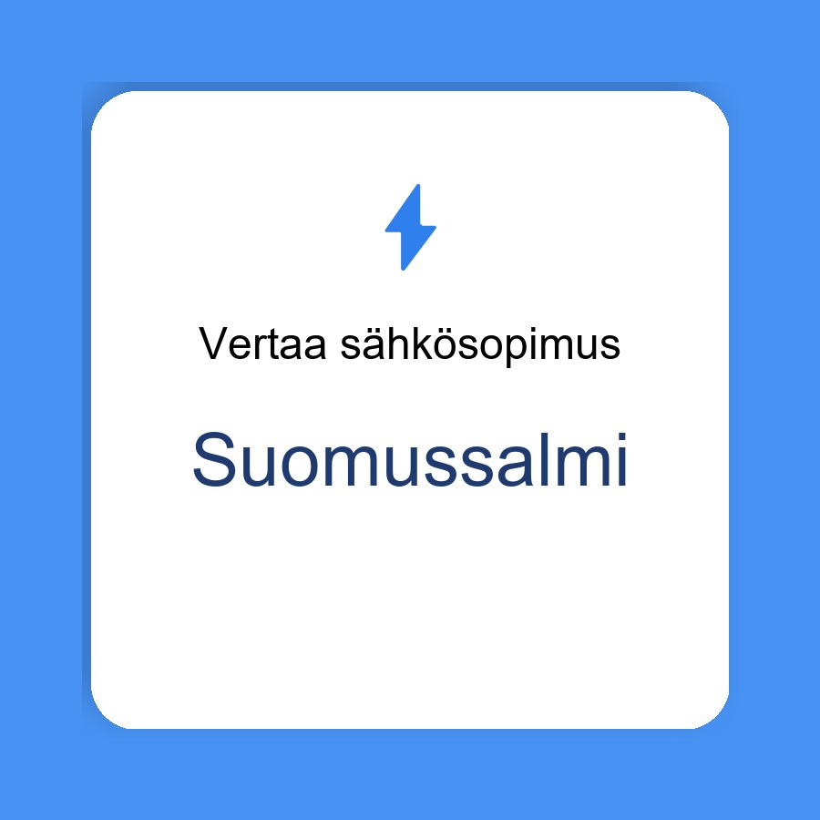 sähkösopimus Suomussalmi