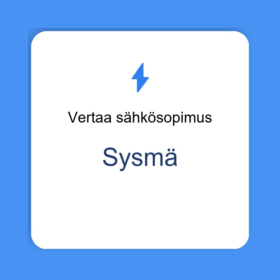 sähkösopimus Sysmä