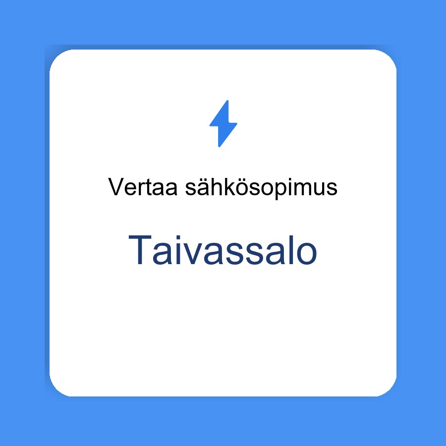 sähkösopimus Taivassalo