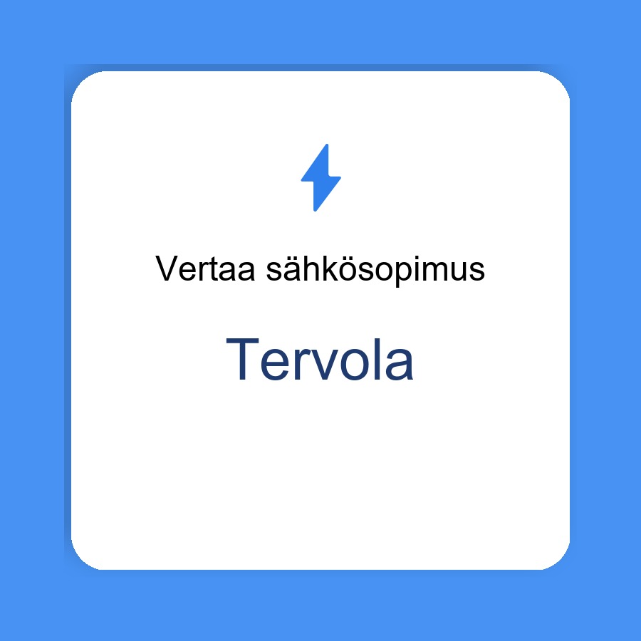 sähkösopimus Tervola