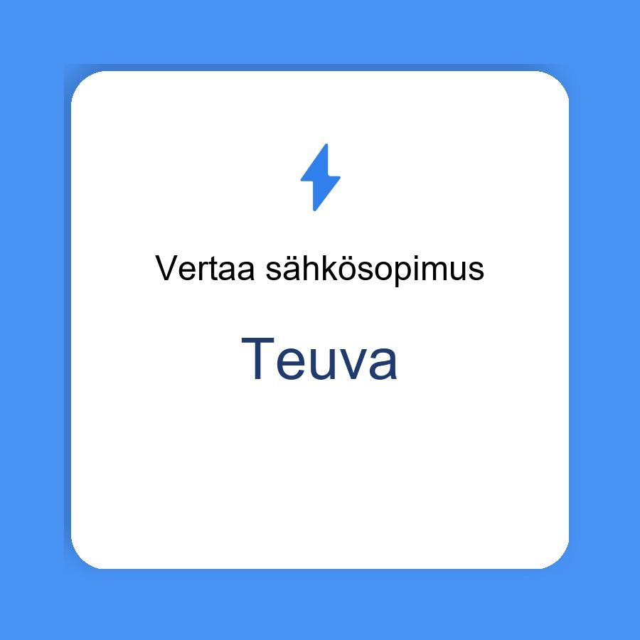 sähkösopimus Teuva