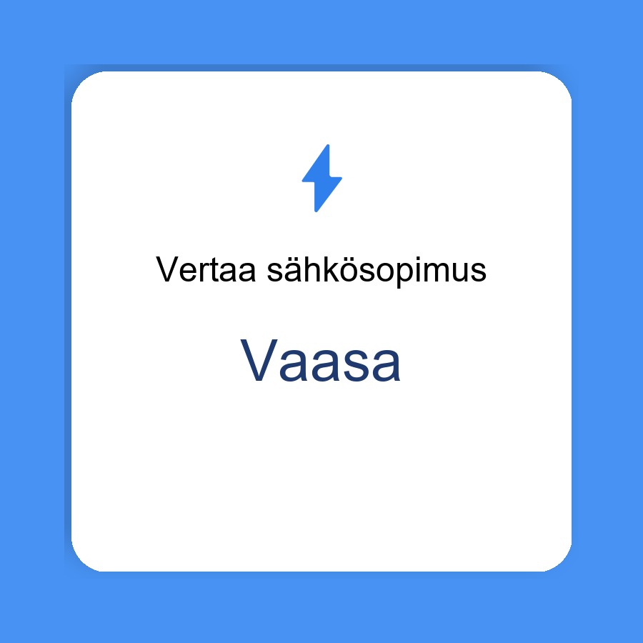 sähkösopimus Vaasa