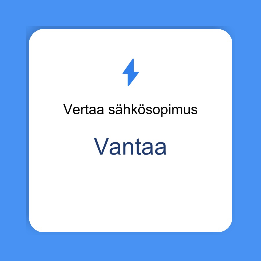 sähkösopimus Vantaa