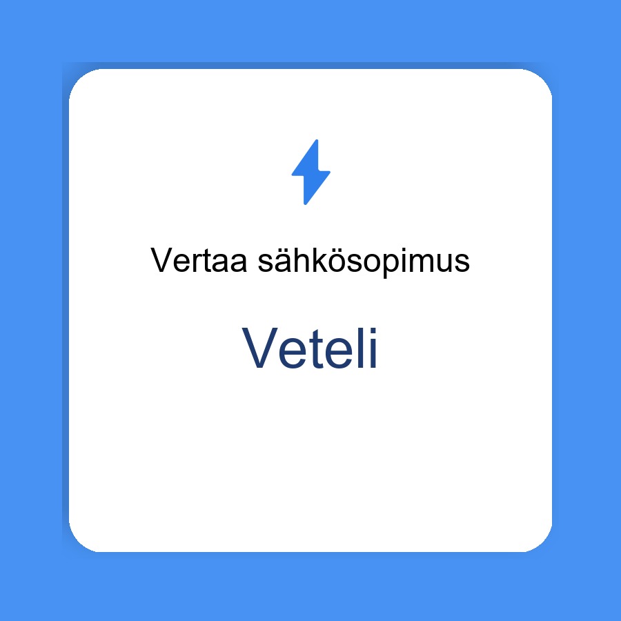 sähkösopimus Veteli