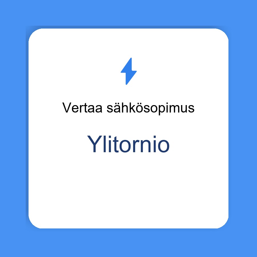 sähkösopimus Ylitornio