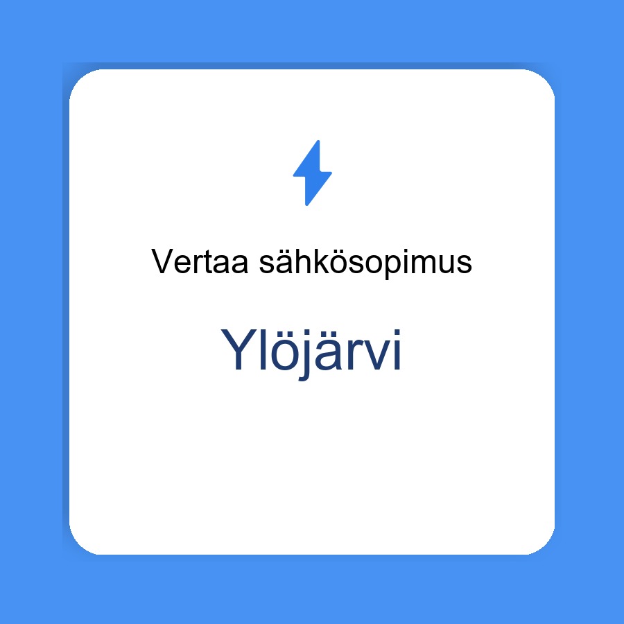 sähkösopimus Ylöjärvi