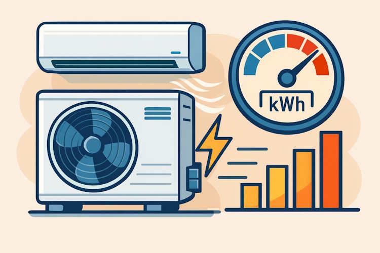 paljonko ilmalämpöpumppu kuluttaa sähköä